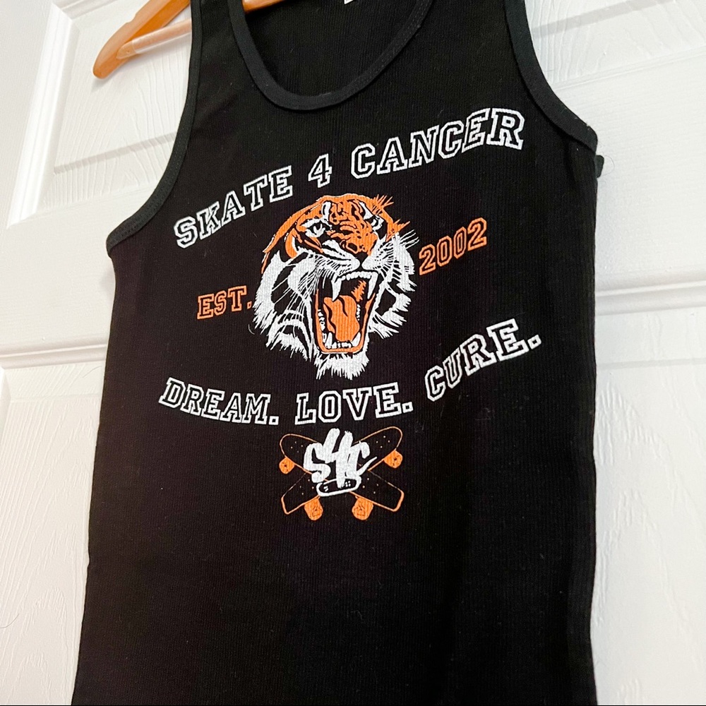 Skate 4 Cancer “Dream Love Cure” Tank Top